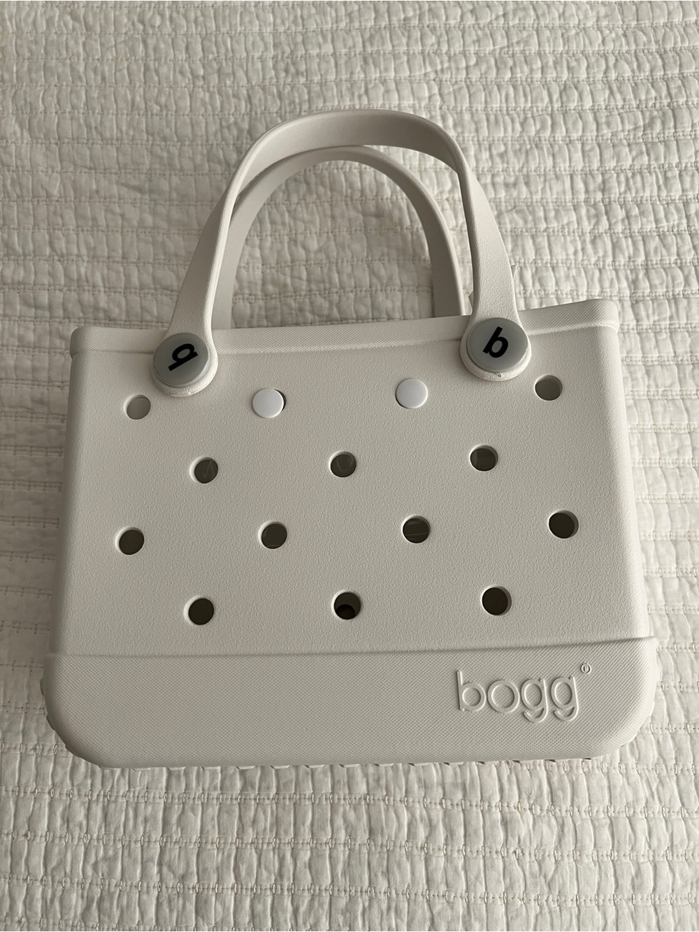 Bogg Bitty Bag in White - Picture 2 of 7